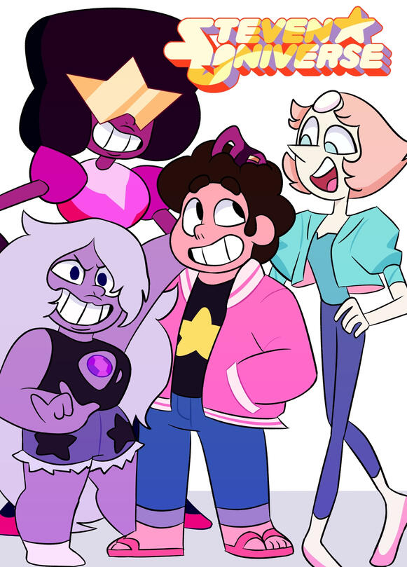 Characters from: Steven Universe