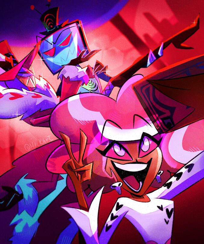 Characters from: Hazbin Hotel